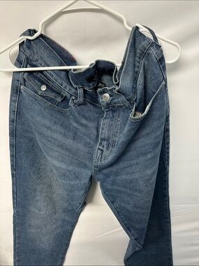 True Religion Men's Dark Blue Slim Straight Jeans